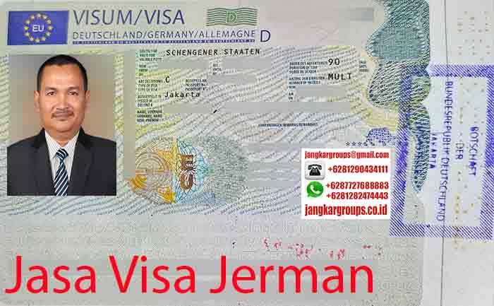 Contoh Visa jerman